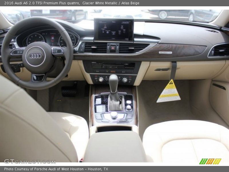 Glacier White Metallic / Atlas Beige 2016 Audi A6 2.0 TFSI Premium Plus quattro