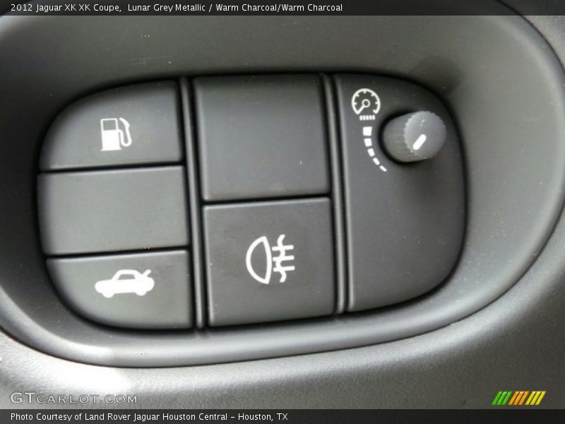 Lunar Grey Metallic / Warm Charcoal/Warm Charcoal 2012 Jaguar XK XK Coupe