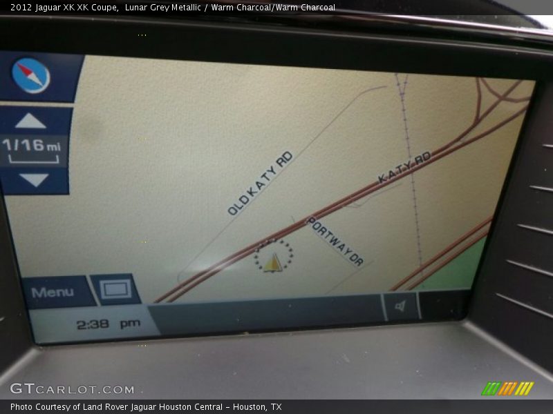 Lunar Grey Metallic / Warm Charcoal/Warm Charcoal 2012 Jaguar XK XK Coupe