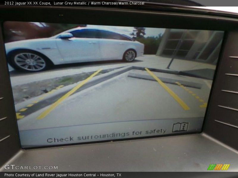 Lunar Grey Metallic / Warm Charcoal/Warm Charcoal 2012 Jaguar XK XK Coupe