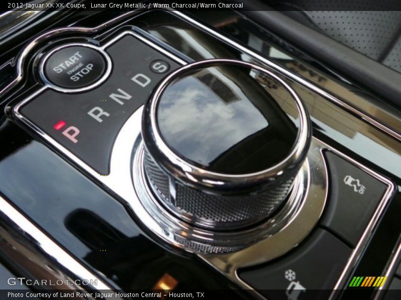 Lunar Grey Metallic / Warm Charcoal/Warm Charcoal 2012 Jaguar XK XK Coupe