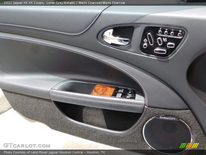 Lunar Grey Metallic / Warm Charcoal/Warm Charcoal 2012 Jaguar XK XK Coupe