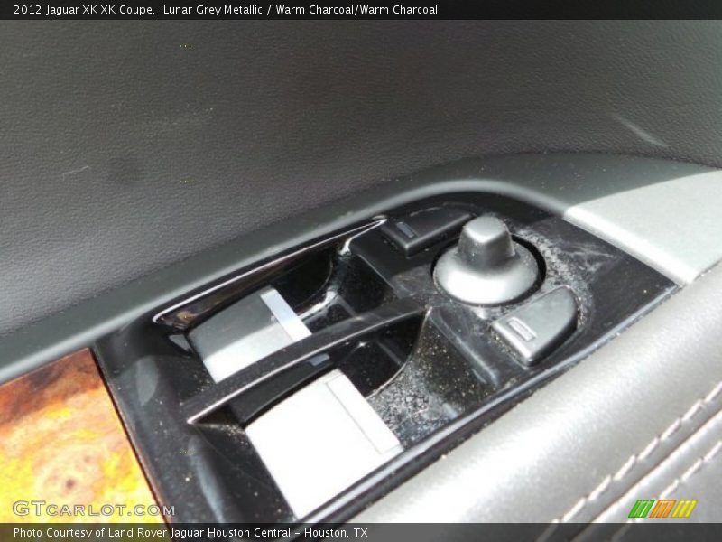 Lunar Grey Metallic / Warm Charcoal/Warm Charcoal 2012 Jaguar XK XK Coupe