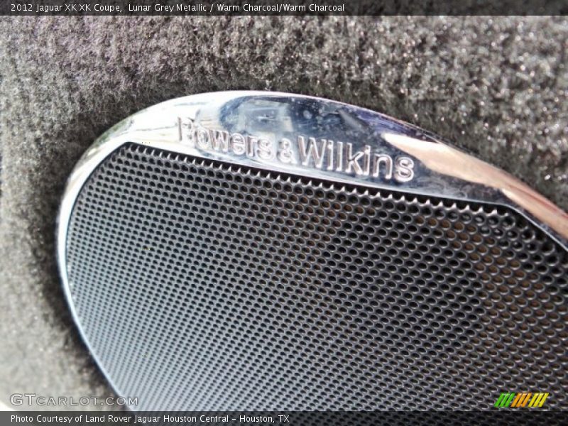 Lunar Grey Metallic / Warm Charcoal/Warm Charcoal 2012 Jaguar XK XK Coupe