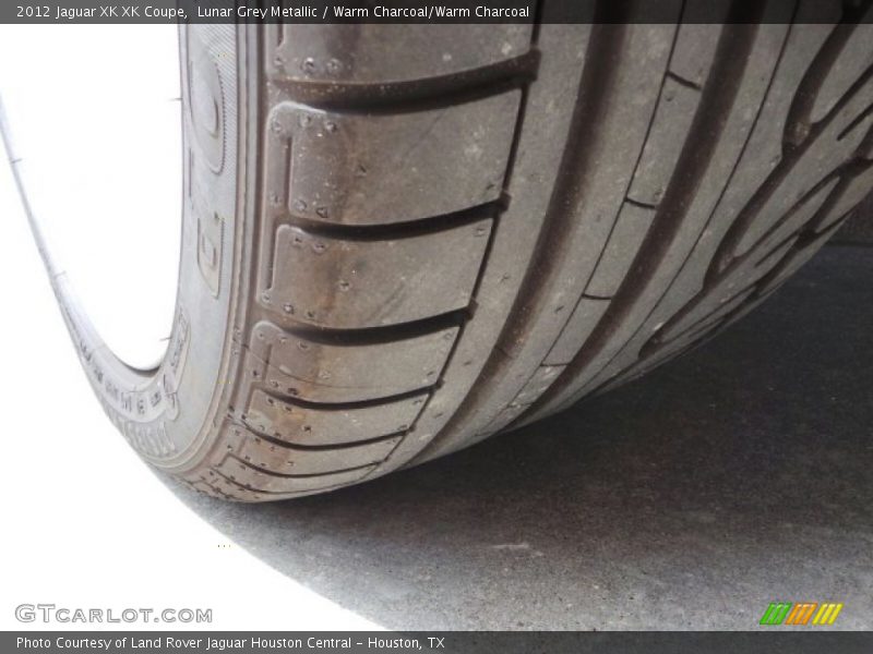 Lunar Grey Metallic / Warm Charcoal/Warm Charcoal 2012 Jaguar XK XK Coupe