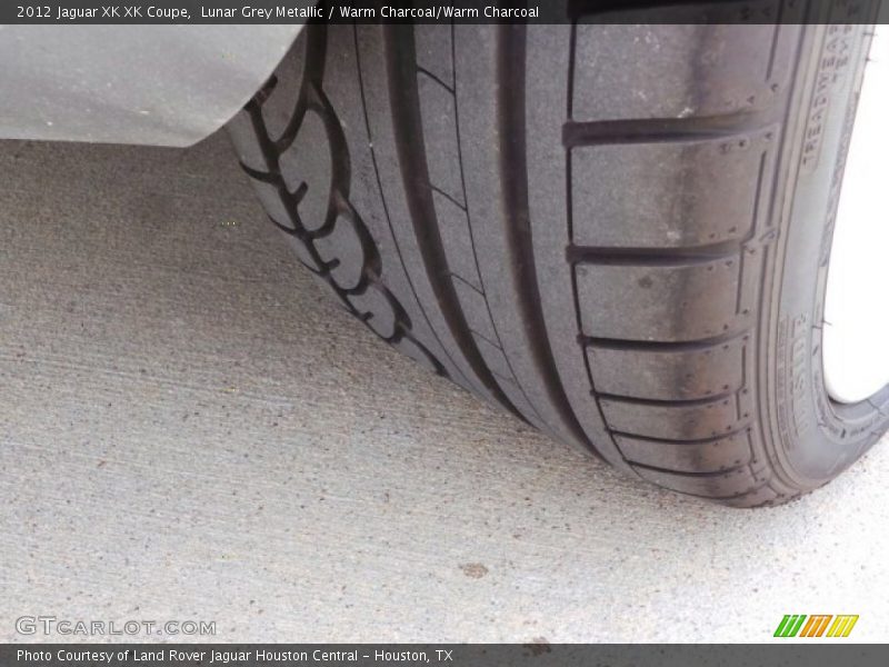 Lunar Grey Metallic / Warm Charcoal/Warm Charcoal 2012 Jaguar XK XK Coupe