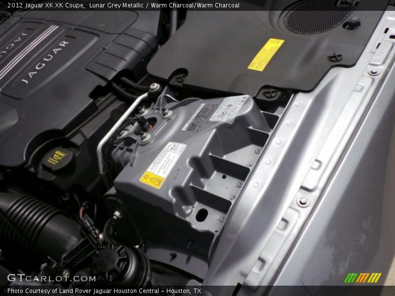 Lunar Grey Metallic / Warm Charcoal/Warm Charcoal 2012 Jaguar XK XK Coupe