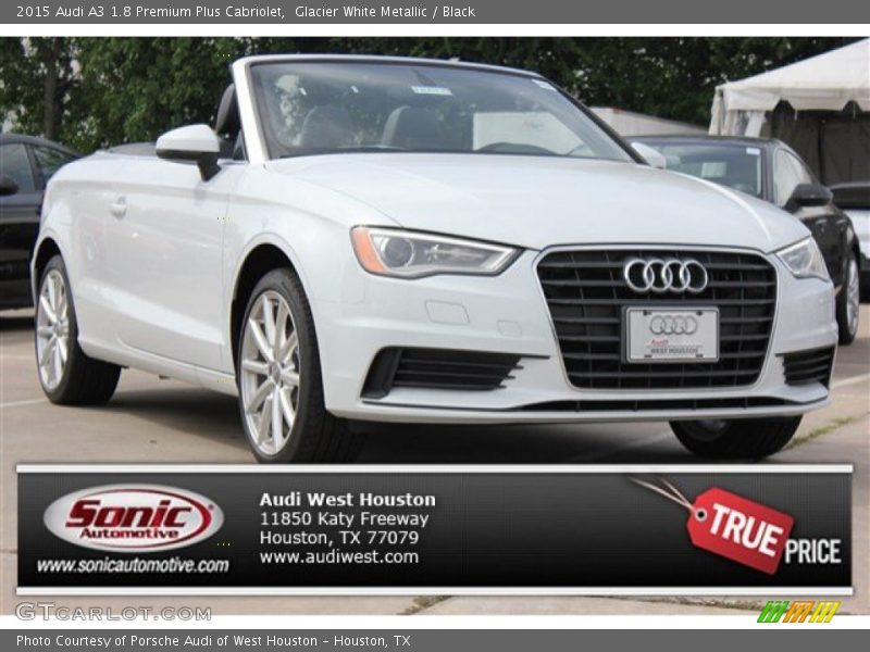 Glacier White Metallic / Black 2015 Audi A3 1.8 Premium Plus Cabriolet