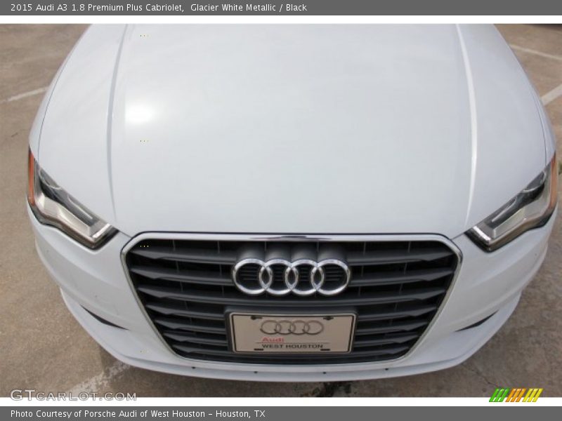 Glacier White Metallic / Black 2015 Audi A3 1.8 Premium Plus Cabriolet