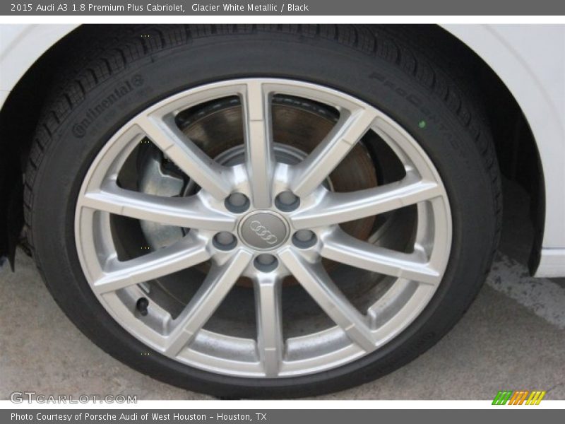Glacier White Metallic / Black 2015 Audi A3 1.8 Premium Plus Cabriolet