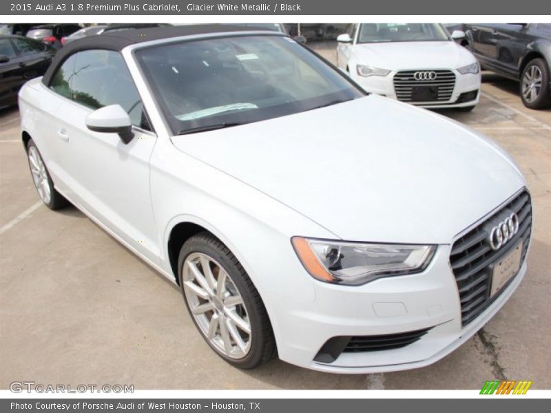 Glacier White Metallic / Black 2015 Audi A3 1.8 Premium Plus Cabriolet