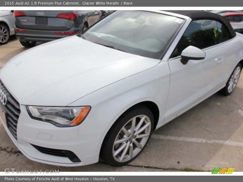 Glacier White Metallic / Black 2015 Audi A3 1.8 Premium Plus Cabriolet