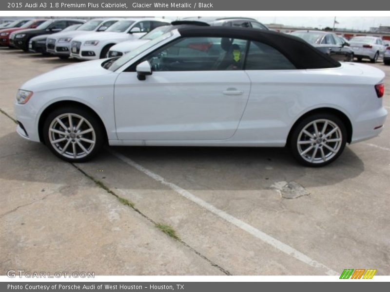 Glacier White Metallic / Black 2015 Audi A3 1.8 Premium Plus Cabriolet