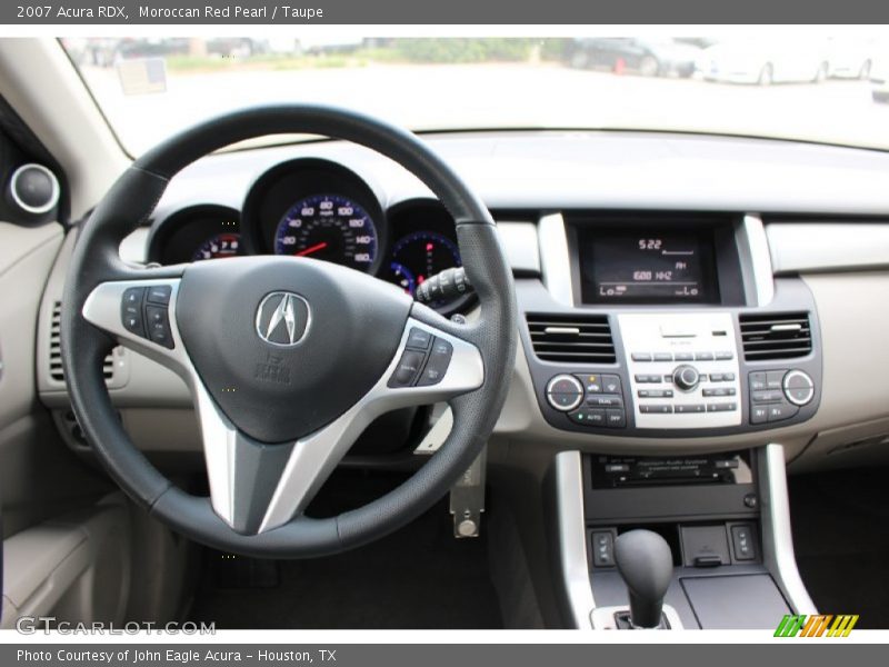Moroccan Red Pearl / Taupe 2007 Acura RDX