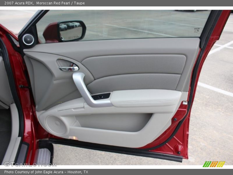 Moroccan Red Pearl / Taupe 2007 Acura RDX