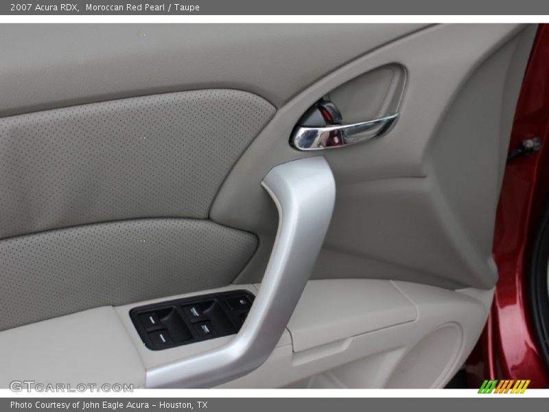 Moroccan Red Pearl / Taupe 2007 Acura RDX