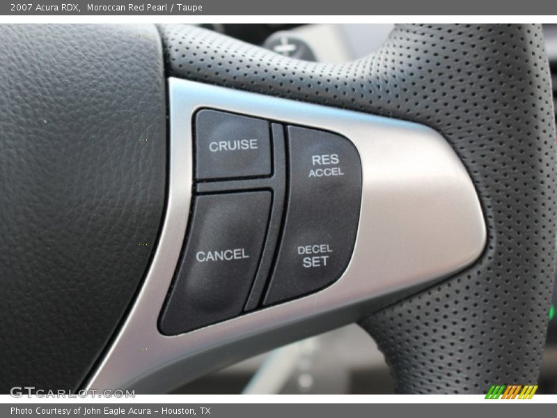 Moroccan Red Pearl / Taupe 2007 Acura RDX