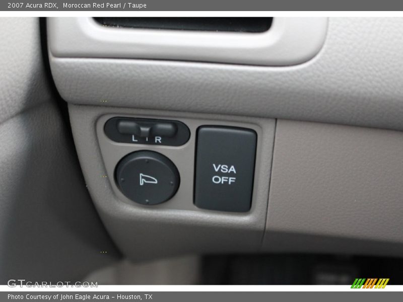 Moroccan Red Pearl / Taupe 2007 Acura RDX