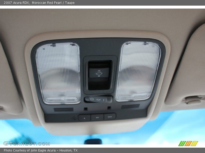 Moroccan Red Pearl / Taupe 2007 Acura RDX