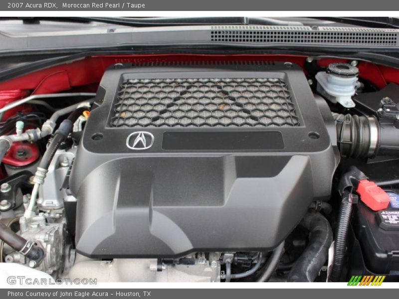Moroccan Red Pearl / Taupe 2007 Acura RDX