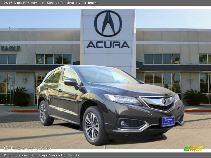 Kona Coffee Metallic / Parchment 2016 Acura RDX Advance