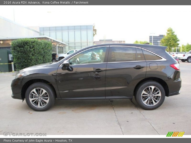 Kona Coffee Metallic / Parchment 2016 Acura RDX Advance