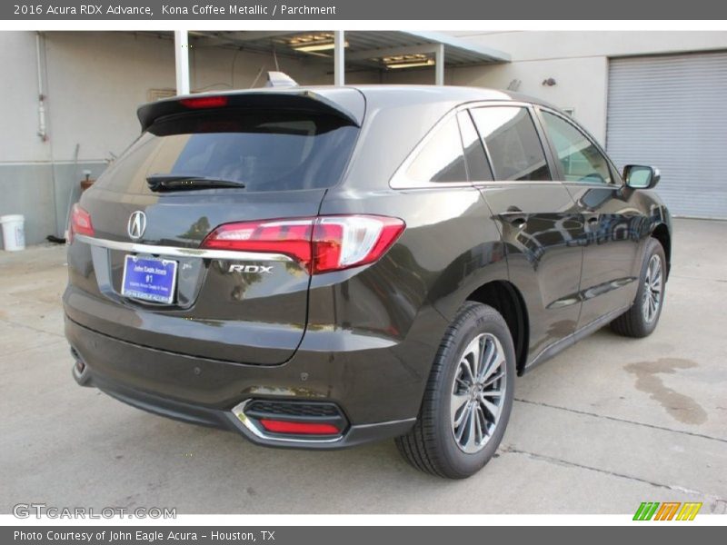Kona Coffee Metallic / Parchment 2016 Acura RDX Advance