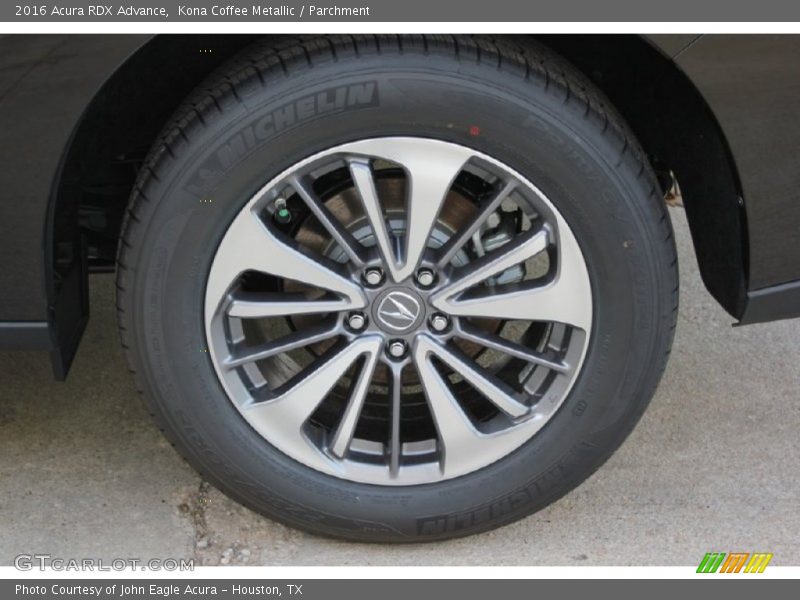 Kona Coffee Metallic / Parchment 2016 Acura RDX Advance