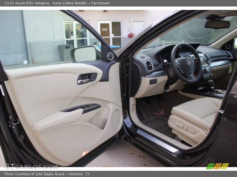 Kona Coffee Metallic / Parchment 2016 Acura RDX Advance