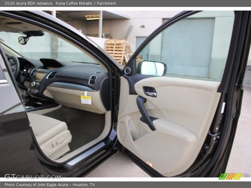 Kona Coffee Metallic / Parchment 2016 Acura RDX Advance