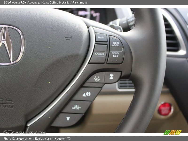 Kona Coffee Metallic / Parchment 2016 Acura RDX Advance