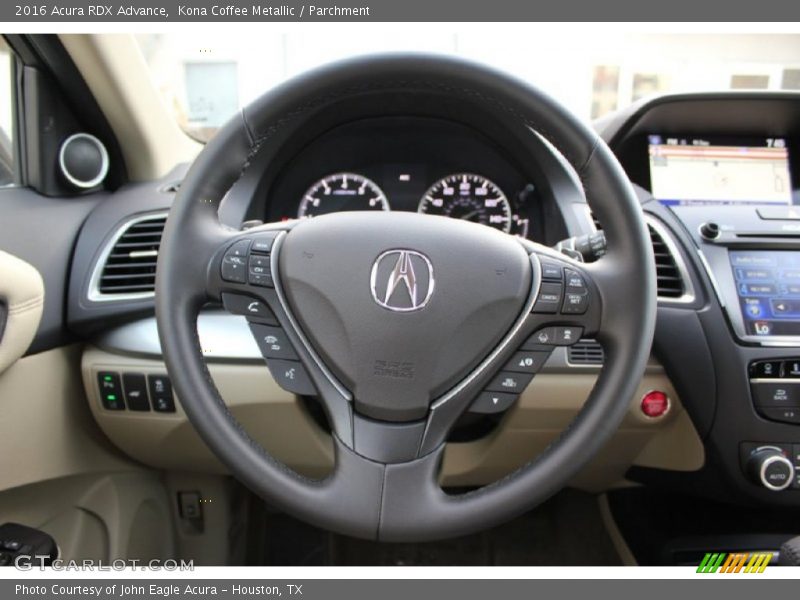 Kona Coffee Metallic / Parchment 2016 Acura RDX Advance