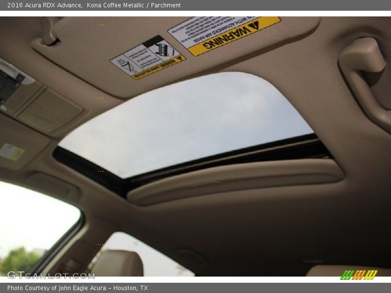 Kona Coffee Metallic / Parchment 2016 Acura RDX Advance