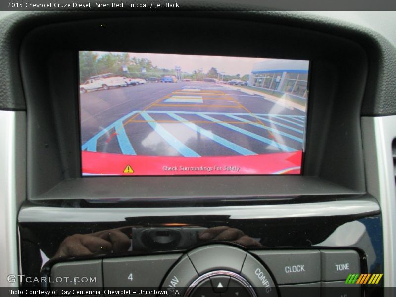 Siren Red Tintcoat / Jet Black 2015 Chevrolet Cruze Diesel