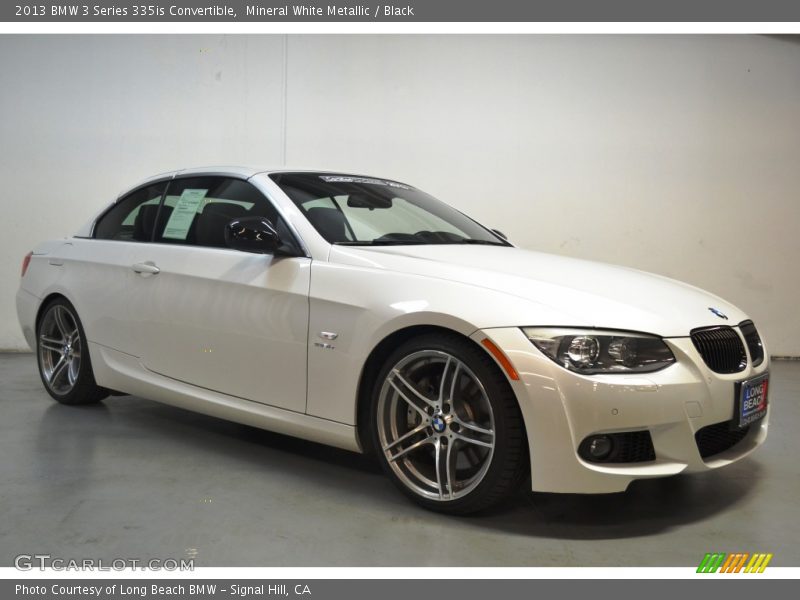 Mineral White Metallic / Black 2013 BMW 3 Series 335is Convertible
