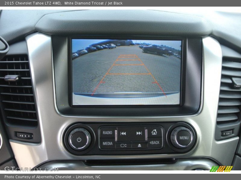 White Diamond Tricoat / Jet Black 2015 Chevrolet Tahoe LTZ 4WD