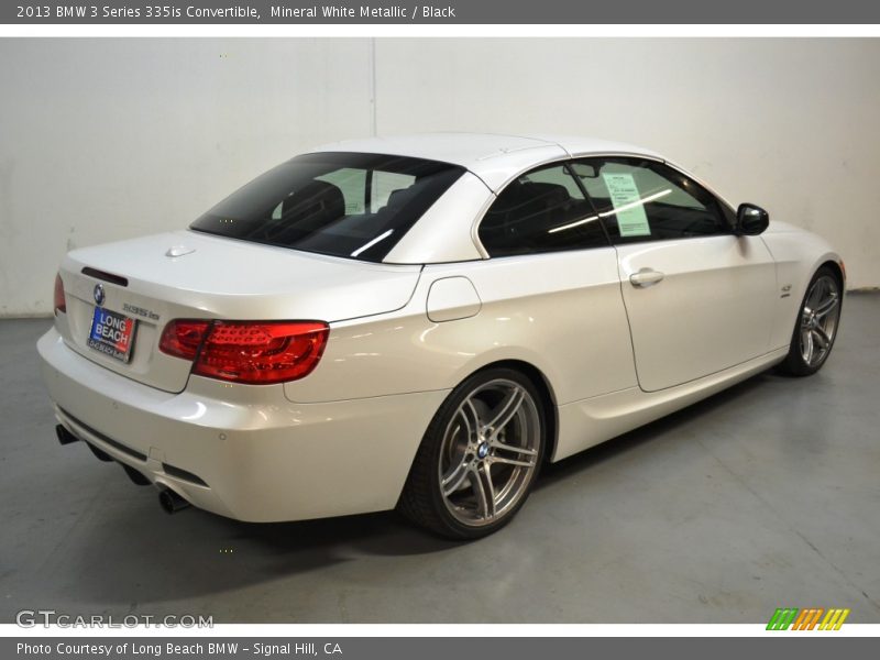 Mineral White Metallic / Black 2013 BMW 3 Series 335is Convertible