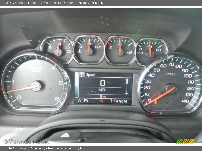White Diamond Tricoat / Jet Black 2015 Chevrolet Tahoe LTZ 4WD