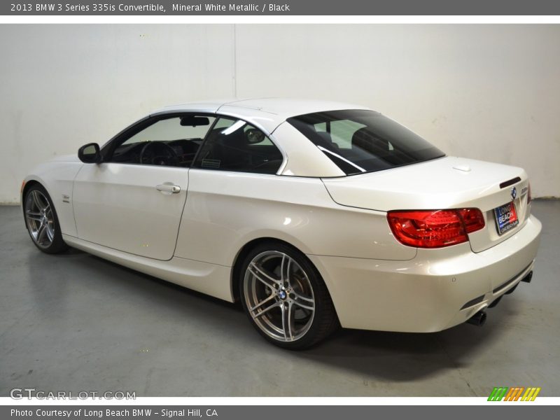 Mineral White Metallic / Black 2013 BMW 3 Series 335is Convertible