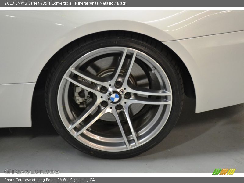 Mineral White Metallic / Black 2013 BMW 3 Series 335is Convertible
