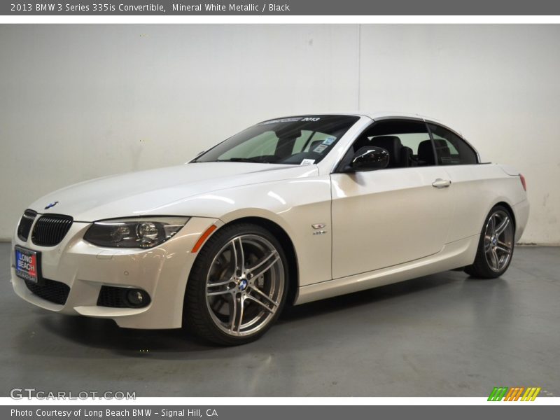 Mineral White Metallic / Black 2013 BMW 3 Series 335is Convertible