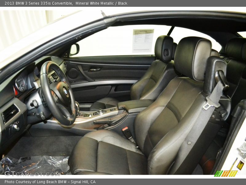 Mineral White Metallic / Black 2013 BMW 3 Series 335is Convertible