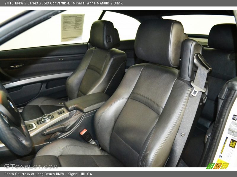 Mineral White Metallic / Black 2013 BMW 3 Series 335is Convertible