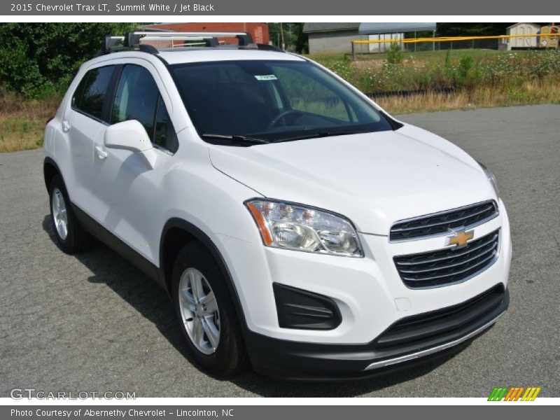Summit White / Jet Black 2015 Chevrolet Trax LT