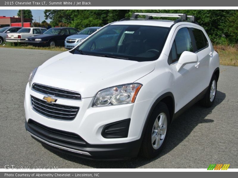 Summit White / Jet Black 2015 Chevrolet Trax LT