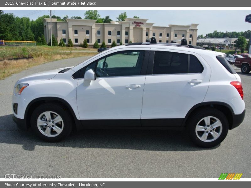 Summit White / Jet Black 2015 Chevrolet Trax LT
