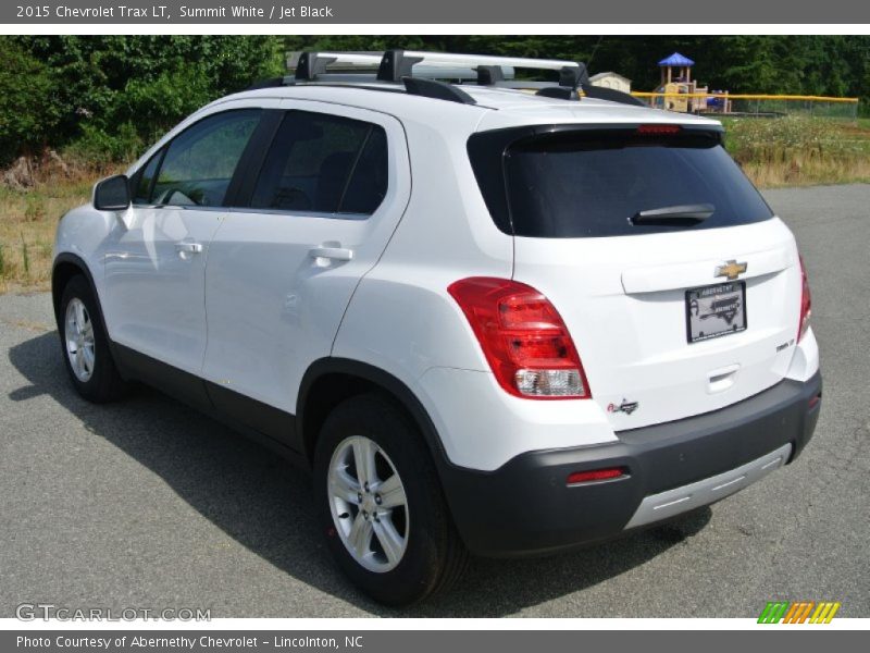 Summit White / Jet Black 2015 Chevrolet Trax LT