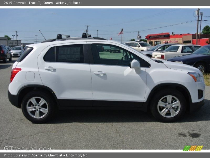 Summit White / Jet Black 2015 Chevrolet Trax LT