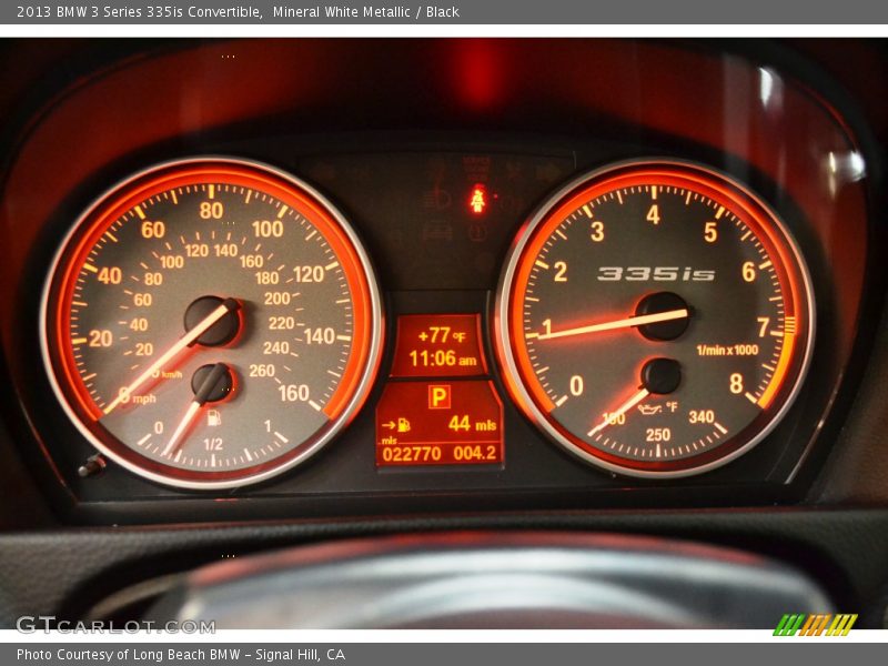 Mineral White Metallic / Black 2013 BMW 3 Series 335is Convertible