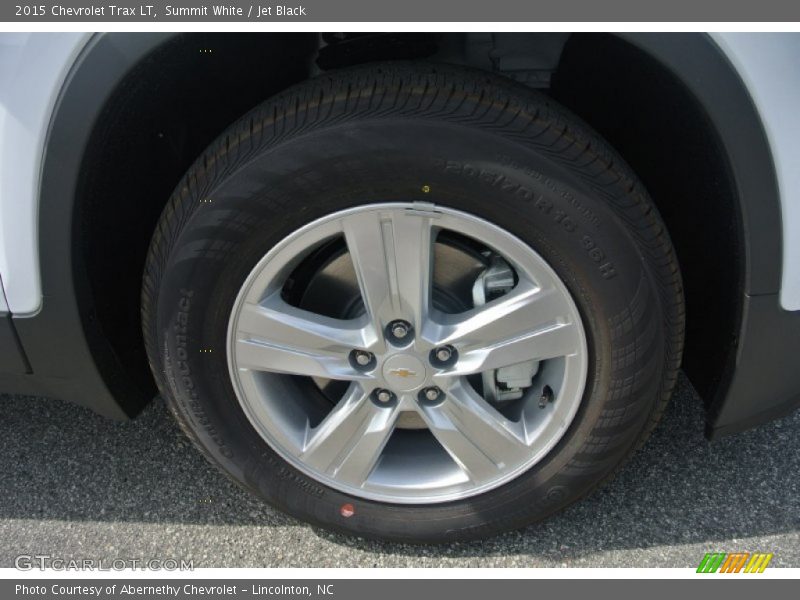 Summit White / Jet Black 2015 Chevrolet Trax LT
